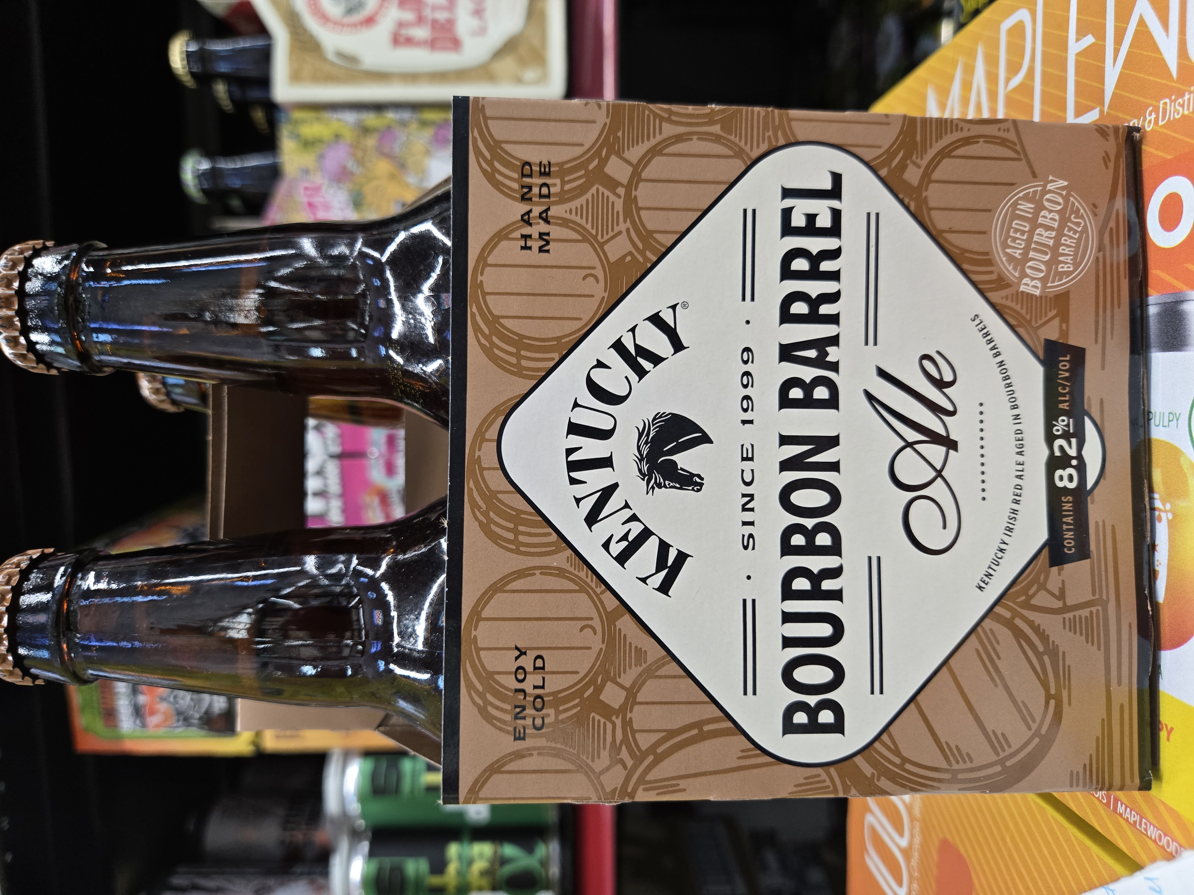 Kentucky Bourbon Barrel Ale at Five Star Liquor in Crown Point